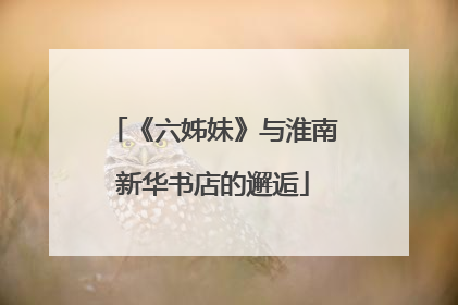 《六姊妹》与淮南新华书店的邂逅