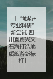 “地质+专业科研”新尝试 四川宜宾兴文石海打造地质旅游新标杆
