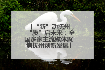 “新”动抚州，“质”启未来：全国多家主流媒体聚焦抚州创新发展