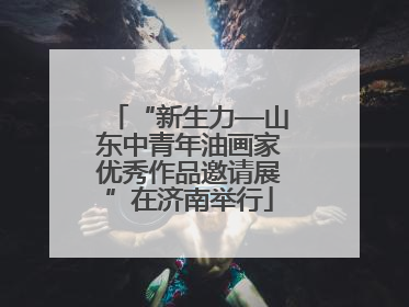 “新生力—山东中青年油画家优秀作品邀请展”在济南举行