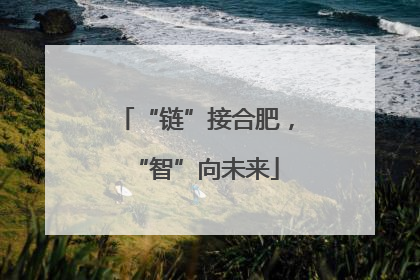 “链”接合肥，“智”向未来