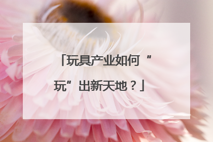 玩具产业如何“玩”出新天地？