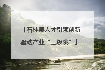 石林县人才引领创新驱动产业“三级跳”