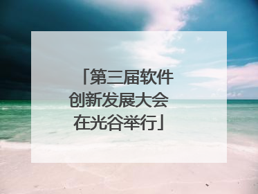 第三届软件创新发展大会在光谷举行