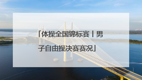 体操全国锦标赛丨男子自由操决赛赛况