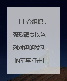 上合组织：强烈谴责以色列对伊朗发动的军事打击