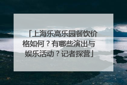 上海乐高乐园餐饮价格如何？有哪些演出与娱乐活动？记者探营