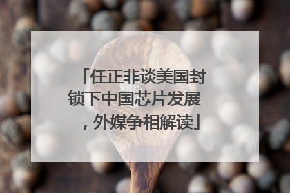 任正非谈美国封锁下中国芯片发展，外媒争相解读