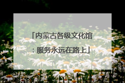 内蒙古各级文化馆：服务永远在路上