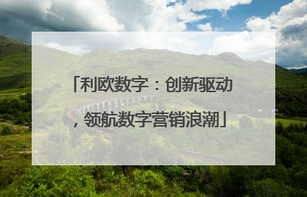 利欧数字：创新驱动，领航数字营销浪潮