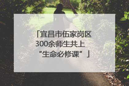 宜昌市伍家岗区300余师生共上“生命必修课”