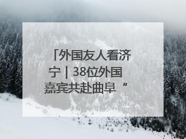 外国友人看济宁｜38位外国嘉宾共赴曲阜“文化之约”