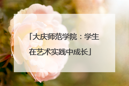 大庆师范学院：学生在艺术实践中成长