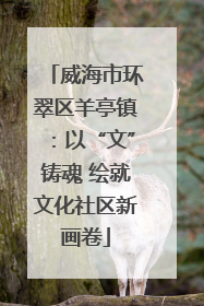 威海市环翠区羊亭镇：以“文”铸魂 绘就文化社区新画卷