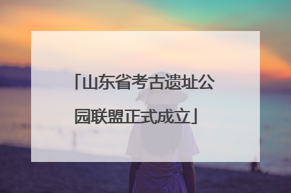 山东省考古遗址公园联盟正式成立