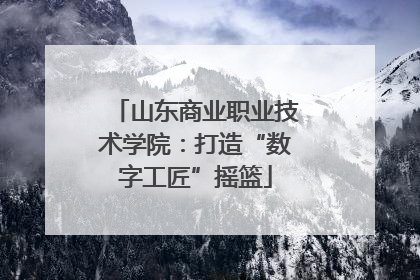 山东商业职业技术学院：打造“数字工匠”摇篮