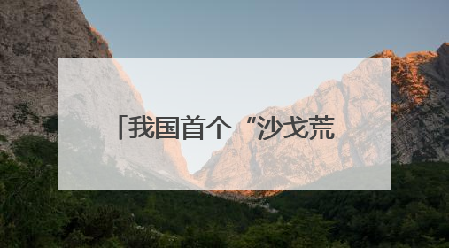 我国首个“沙戈荒”新能源外送基地首批机组投产发电