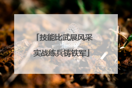 技能比武展风采 实战练兵铸铁军