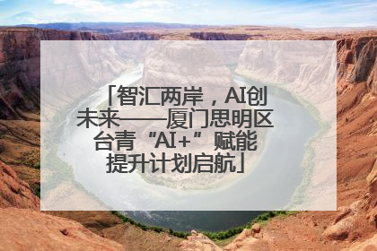 智汇两岸，AI创未来——厦门思明区台青“AI+”赋能提升计划启航
