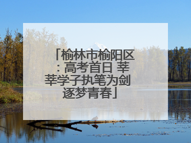 榆林市榆阳区：高考首日 莘莘学子执笔为剑 逐梦青春