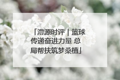 澧源时评｜篮球传递奋进力量 总局帮扶筑梦桑植