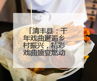 清丰县：千年戏曲邂逅乡村振兴，精彩戏曲盛宴燃动夏日
