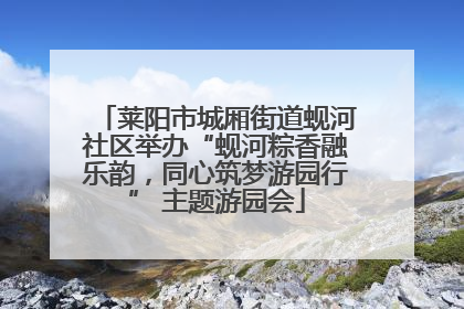 莱阳市城厢街道蚬河社区举办“蚬河粽香融乐韵，同心筑梦游园行” 主题游园会