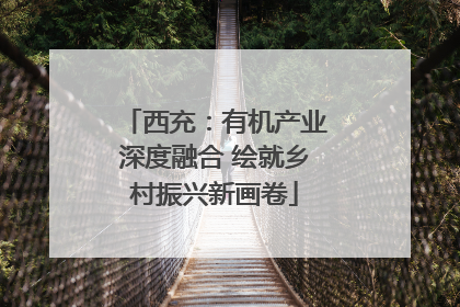 西充：有机产业深度融合 绘就乡村振兴新画卷