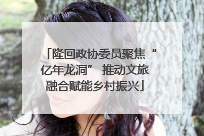 隆回政协委员聚焦“亿年龙洞” 推动文旅融合赋能乡村振兴