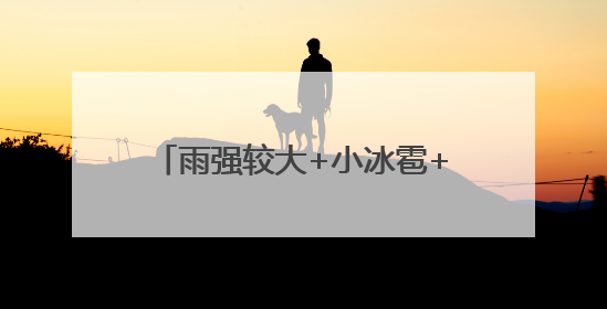 雨强较大+小冰雹+大风，北京多区雷电预警，明日局地暴雨
