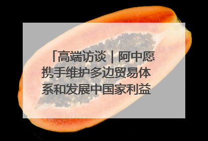 高端访谈｜阿中愿携手维护多边贸易体系和发展中国家利益——访阿拉伯议会议长亚马希