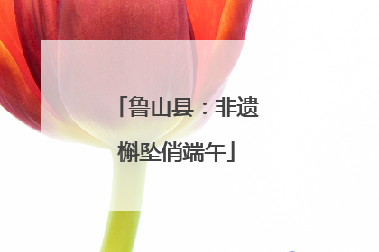 鲁山县：非遗槲坠俏端午