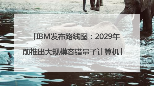 IBM发布路线图：2029年前推出大规模容错量子计算机