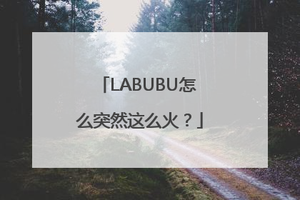 LABUBU怎么突然这么火？